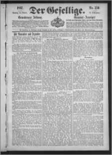 Der Gesellige : Graudenzer Zeitung 1897.10.24, Jg. 72, No. 250