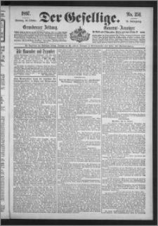 Der Gesellige : Graudenzer Zeitung 1897.10.26, Jg. 72, No. 251