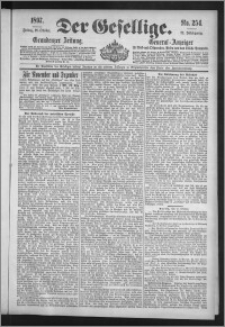 Der Gesellige : Graudenzer Zeitung 1897.10.29, Jg. 72, No. 254