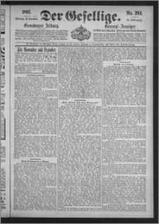 Der Gesellige : Graudenzer Zeitung 1897.11.10, Jg. 72, No. 264