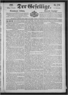 Der Gesellige : Graudenzer Zeitung 1897.12.03, Jg. 72, No. 283