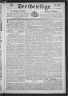 Der Gesellige : Graudenzer Zeitung 1897.12.15, Jg. 72, No. 293