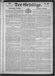 Der Gesellige : Graudenzer Zeitung 1897.12.24, Jg. 72, No. 301