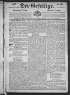 Der Gesellige : Graudenzer Zeitung 1897.12.25, Jg. 72, No. 302