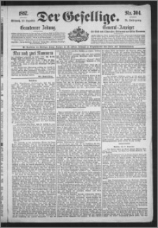 Der Gesellige : Graudenzer Zeitung 1897.12.29, Jg. 72, No. 304