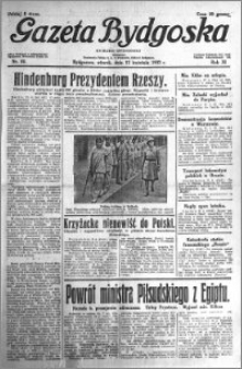 Gazeta Bydgoska 1932.04.12 R.11 nr 84