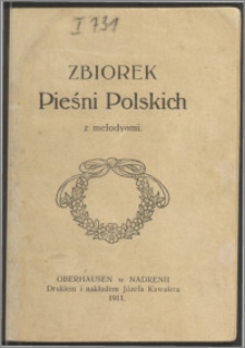 Zbiorek Pieśni Polskich z melodyami