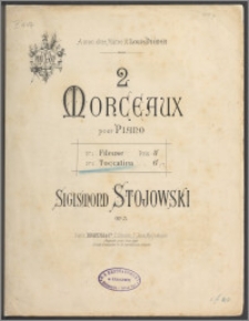 2 Morceaux pour piano : op. 3 no. 2, Toccatina