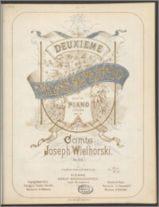 Deuxieme valse capriccio : pour le piano : op. 38