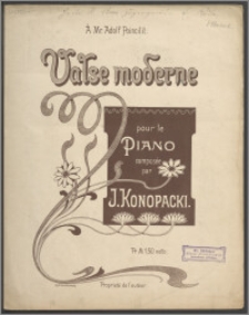 Valse moderne pour le piano