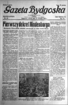 Gazeta Bydgoska 1932.04.15 R.11 nr 87