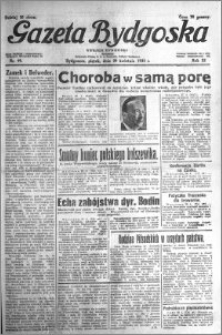 Gazeta Bydgoska 1932.04.29 R.11 nr 99