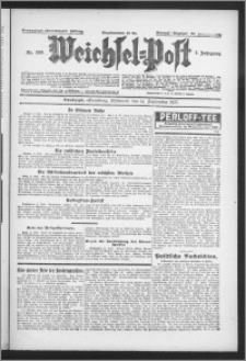 Weichsel-Post : Grudziądzer (Graudenzer) Zeitung 1927.09.14, Jg. 7, Nr 209