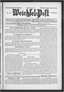 Weichsel-Post : Grudziądzer (Graudenzer) Zeitung 1927.09.16, Jg. 7, Nr 211