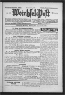 Weichsel-Post : Grudziądzer (Graudenzer) Zeitung 1927.09.21, Jg. 7, Nr 215