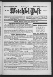 Weichsel-Post : Grudziądzer (Graudenzer) Zeitung 1927.09.23, Jg. 7, Nr 217