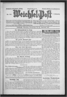 Weichsel-Post : Grudziądzer (Graudenzer) Zeitung 1927.09.29, Jg. 7, Nr 222