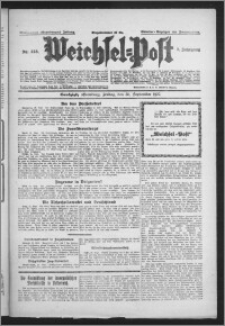 Weichsel-Post : Grudziądzer (Graudenzer) Zeitung 1927.09.30, Jg. 7, Nr 223