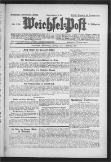Weichsel-Post : Grudziądzer (Graudenzer) Zeitung 1927.10.07, Jg. 7, Nr 229