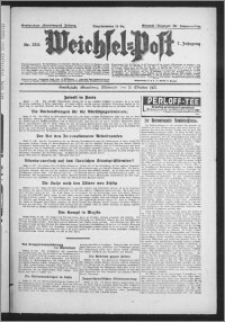 Weichsel-Post : Grudziądzer (Graudenzer) Zeitung 1927.10.12, Jg. 7, Nr 233