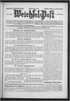 Weichsel-Post : Grudziądzer (Graudenzer) Zeitung 1927.10.13, Jg. 7, Nr 234