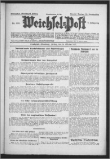 Weichsel-Post : Grudziądzer (Graudenzer) Zeitung 1927.10.14, Jg. 7, Nr 235