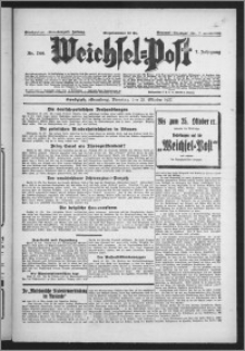 Weichsel-Post : Grudziądzer (Graudenzer) Zeitung 1927.10.25, Jg. 7, Nr 244