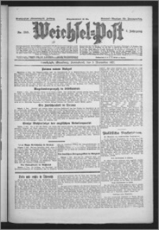 Weichsel-Post : Grudziądzer (Graudenzer) Zeitung 1927.11.05, Jg. 7, Nr 253
