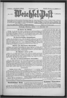 Weichsel-Post : Grudziądzer (Graudenzer) Zeitung 1927.11.11, Jg. 7, Nr 258