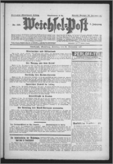 Weichsel-Post : Grudziądzer (Graudenzer) Zeitung 1927.11.20, Jg. 7, Nr 266