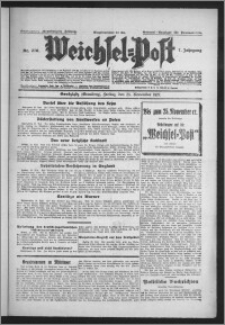 Weichsel-Post : Grudziądzer (Graudenzer) Zeitung 1927.11.24, Jg. 7, Nr 270