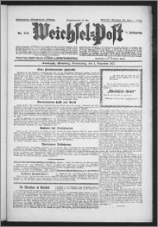 Weichsel-Post : Grudziądzer (Graudenzer) Zeitung 1927.12.01, Jg. 7, Nr 275