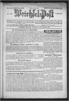 Weichsel-Post : Grudziądzer (Graudenzer) Zeitung 1927.12.18, Jg. 7, Nr 289