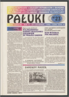 Pałuki. Pismo lokalne 1992.11.27 nr 23