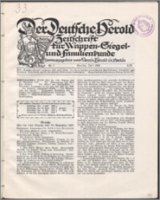 Der Deutsche Herold 1928, Jg. 59 no 7