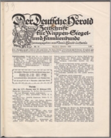 Der Deutsche Herold 1928, Jg. 59 no 10