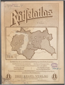 Rätselatlas. Teil 1, Deutsches Reich