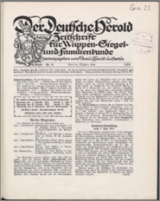 Der Deutsche Herold 1931, Jg. 62 no 10
