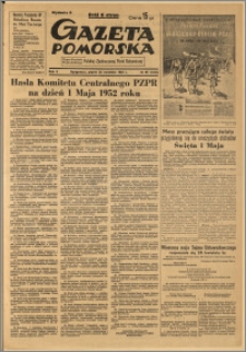 Gazeta Pomorska, 1952.04.25, R.5, Nr 99