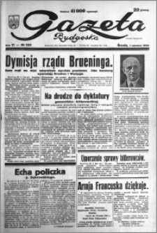 Gazeta Bydgoska 1932.06.01 R.11 nr 123