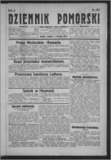 Dziennik Pomorski 1925.11.15, R. 5, nr 266