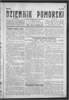 Dziennik Pomorski 1926.10.29, R. 6, nr 250