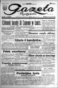 Gazeta Bydgoska 1932.06.22 R.11 nr 141