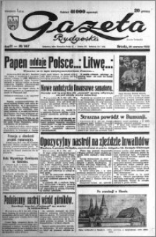 Gazeta Bydgoska 1932.06.29 R.11 nr 147