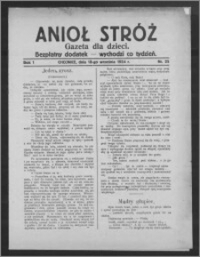 Anioł Stróż : gazeta dla dzieci : bezpłatny dodatek 1924.09.18, R. 1, nr 25