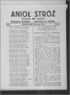 Anioł Stróż : gazeta dla dzieci : bezpłatny dodatek 1925.05.21, R. 2, nr 18