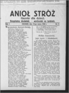 Anioł Stróż : gazeta dla dzieci : bezpłatny dodatek 1926.03.18, R. 3, nr 11