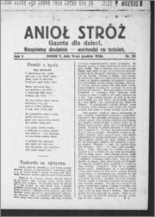 Anioł Stróż : gazeta dla dzieci : bezpłatny dodatek 1926.12.16, R. 3, nr 50