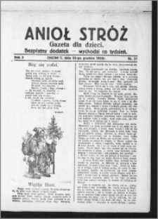 Anioł Stróż : gazeta dla dzieci : bezpłatny dodatek 1926.12.23, R. 3, nr 51