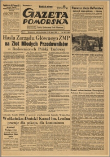 Gazeta Pomorska, 1952.07.12-13, R.5, Nr 166